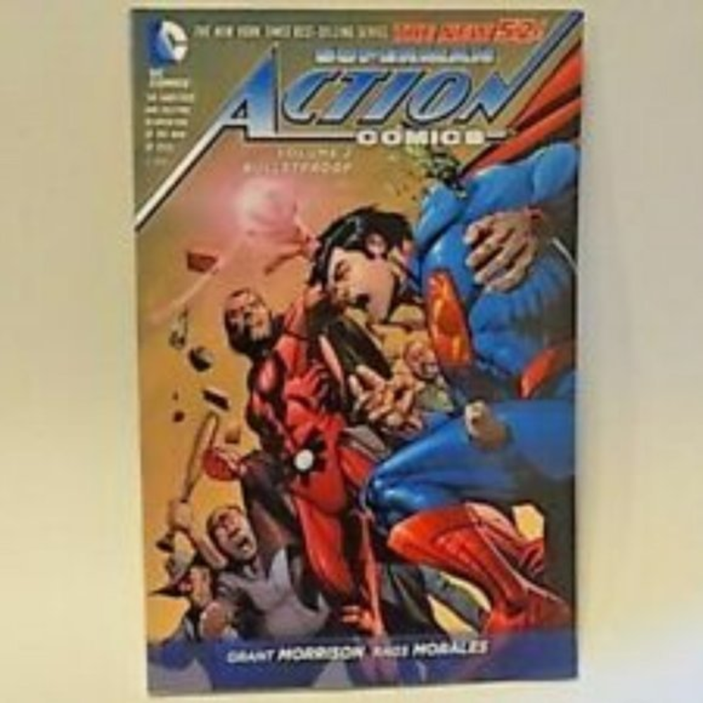 Superman Action Comics Vol 2 Bulletproof DC Comics New 52 Grant Morrison TPB